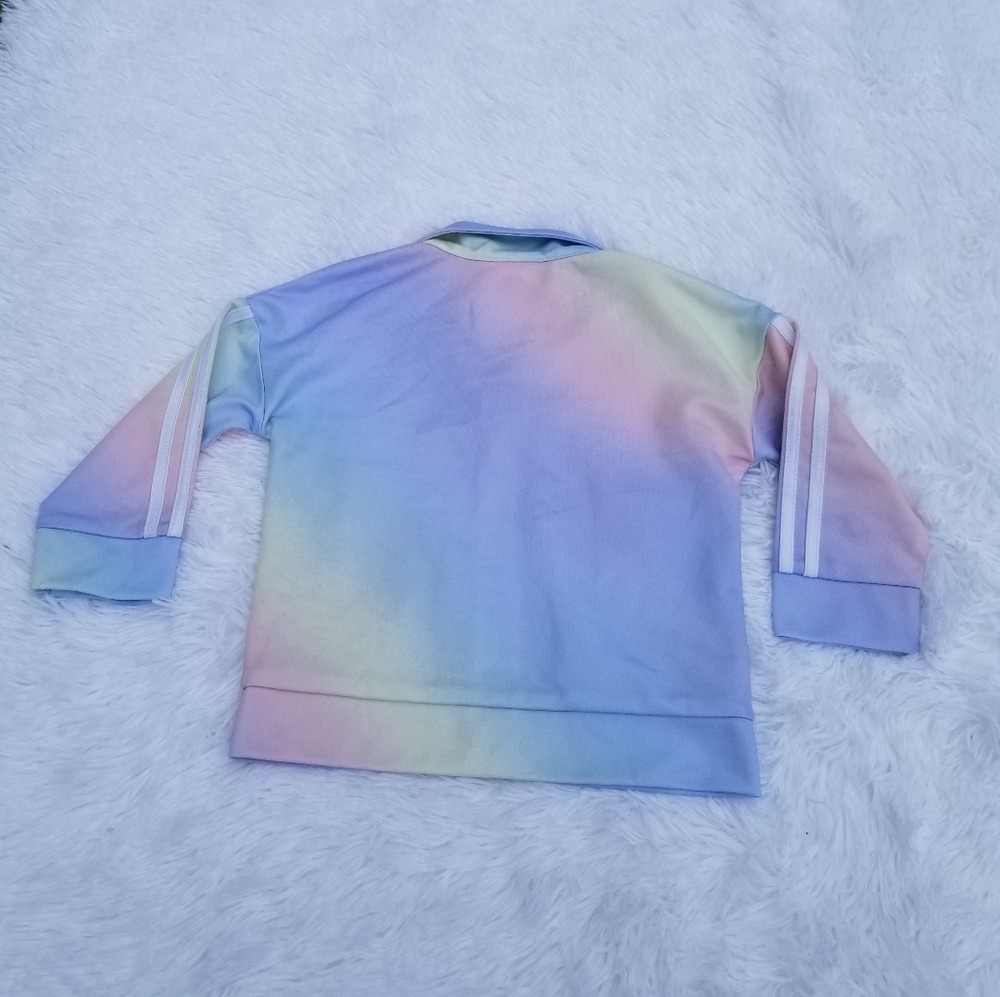 adidas Infant Tie-Dye Track Jacket, 12 Months - Picture 3 of 3